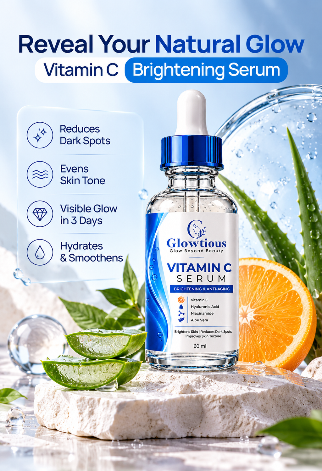 Vitamin C Serum – Brightening & Hydrating Skincare