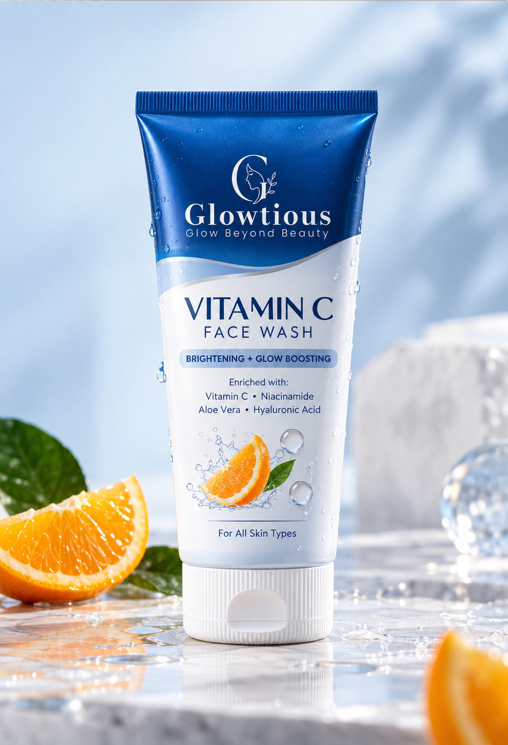 Vitamin C Face Wash – Brightening & Glow Boosting Cleanser